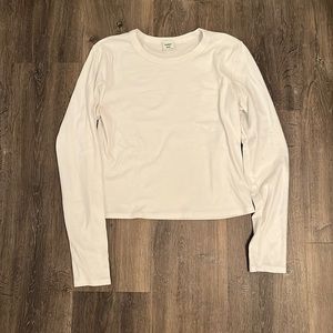 Sunday Best Cropped Long Sleeve T